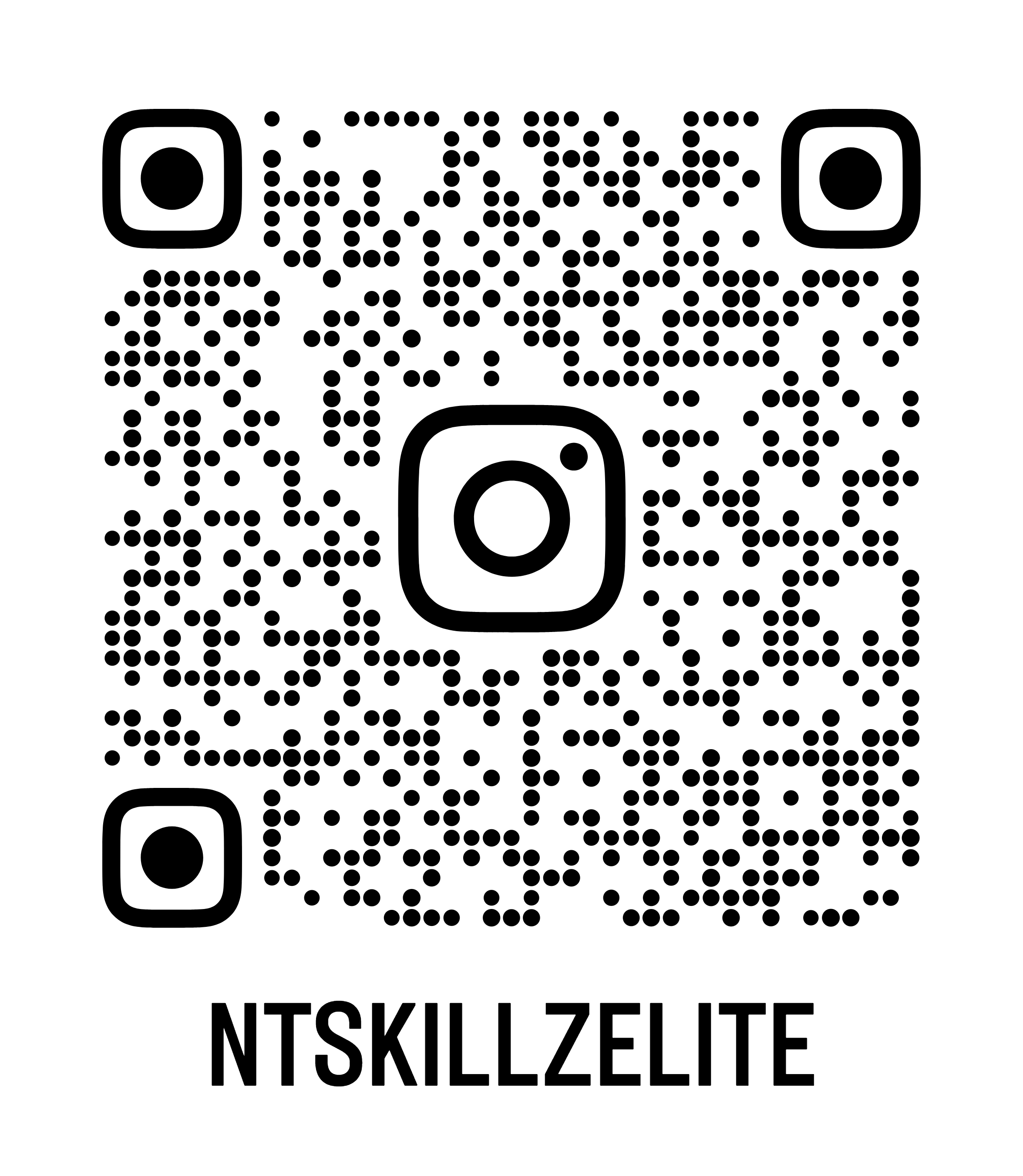 NT Skillz Elite Instagram QR Code